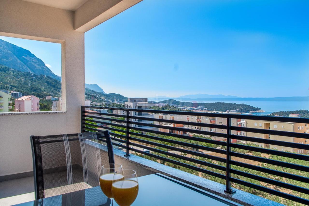 Luxury Sea View Apt Padi Via Mare Makarska Exterior photo